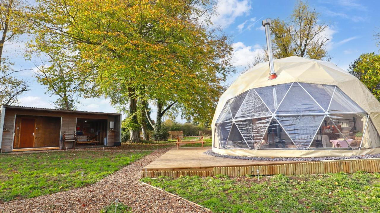 Hotel Luxury Dome With Private Wood-Fired Hot Tub Oxford Exteriér fotografie