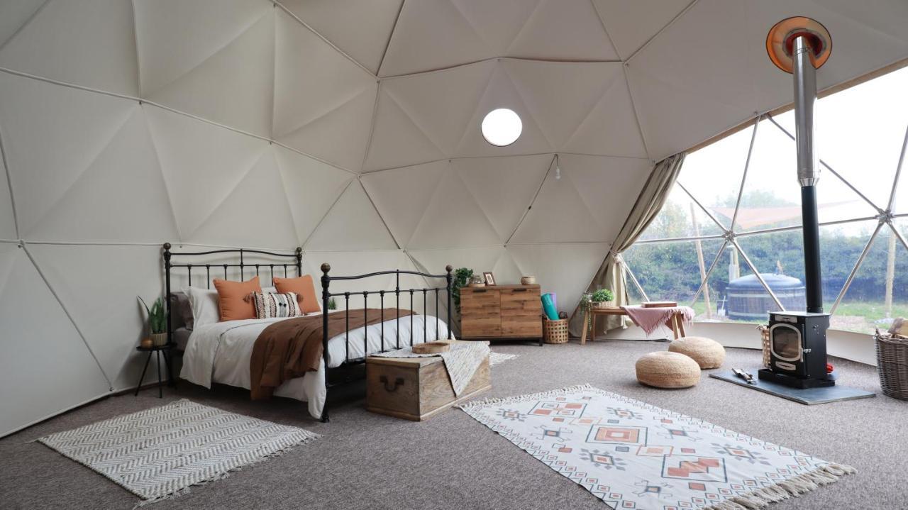 Hotel Luxury Dome With Private Wood-Fired Hot Tub Oxford Exteriér fotografie