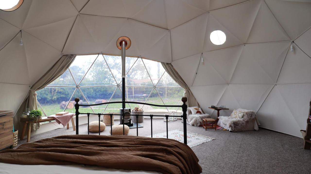 Hotel Luxury Dome With Private Wood-Fired Hot Tub Oxford Exteriér fotografie