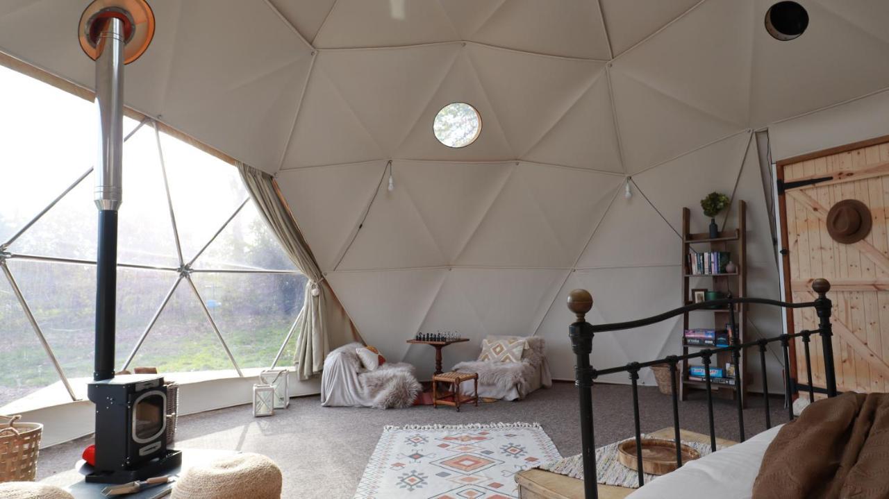 Hotel Luxury Dome With Private Wood-Fired Hot Tub Oxford Exteriér fotografie