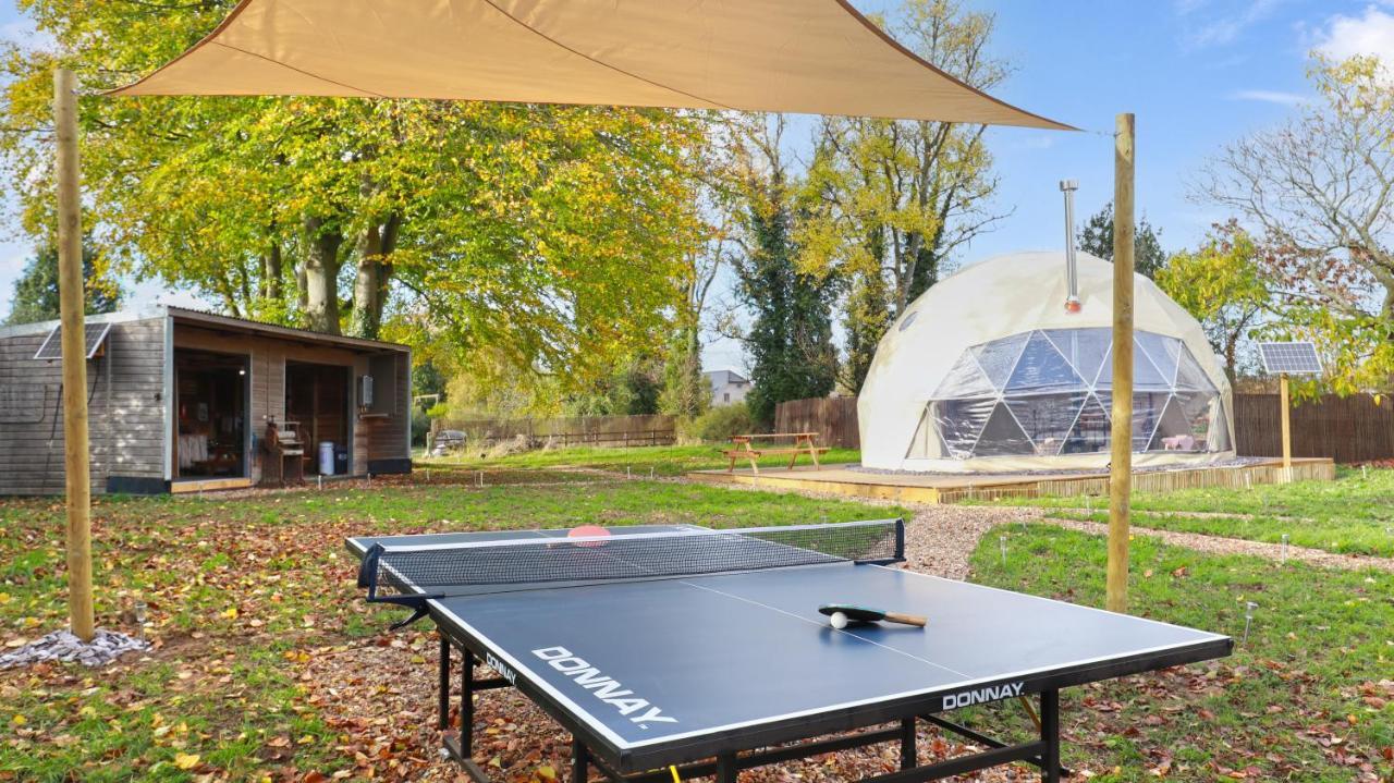 Hotel Luxury Dome With Private Wood-Fired Hot Tub Oxford Exteriér fotografie