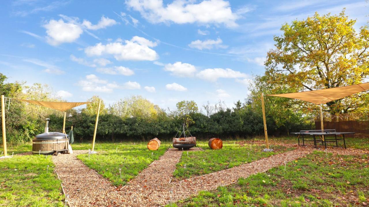 Hotel Luxury Dome With Private Wood-Fired Hot Tub Oxford Exteriér fotografie
