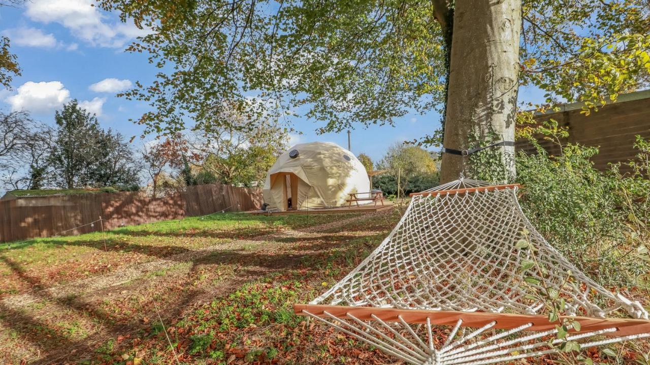 Hotel Luxury Dome With Private Wood-Fired Hot Tub Oxford Exteriér fotografie